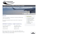 Desktop Screenshot of airtradesfreight.com